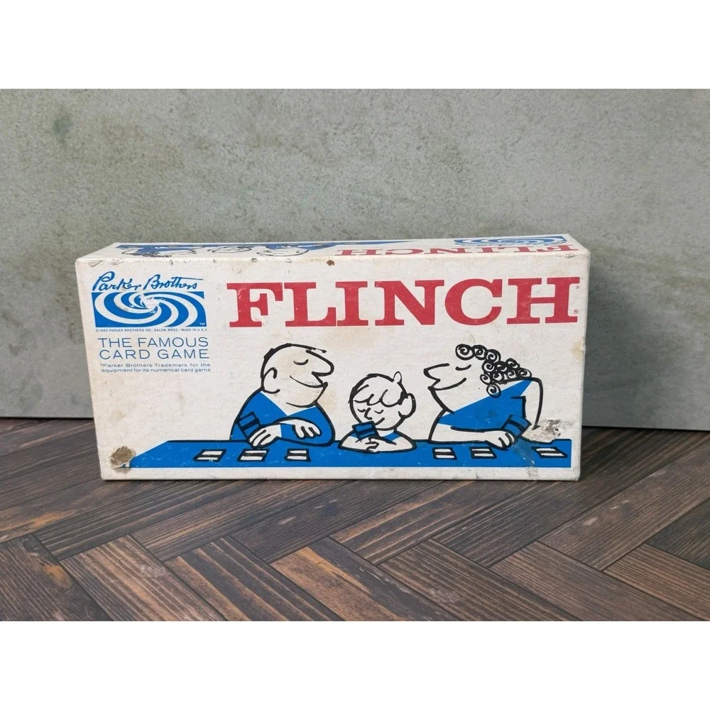 Vintage Flinch (1963) Card Game - Parker Brothers - Complete